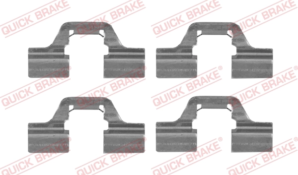 Accessory Kit, disc brake pad